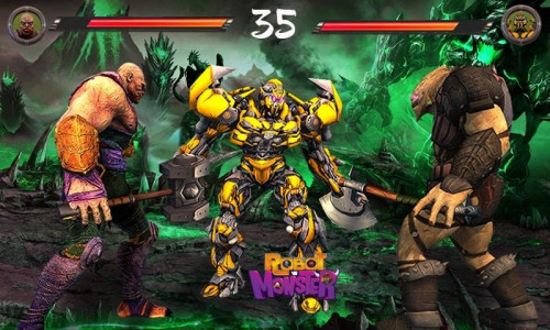 اسکرین شات بازی Monster vs Robot Extreme Fight 4