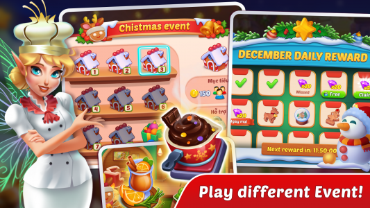 اسکرین شات 4 بازی Cooking Fairy: Paradise Island