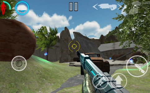اسکرین شات بازی جنگ ربات های هلیومی 2