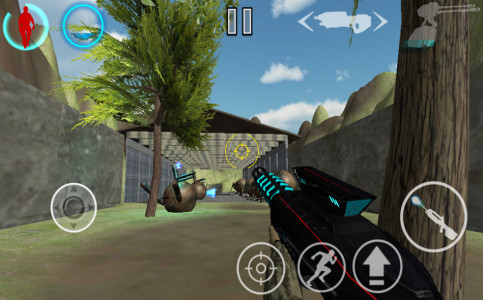 اسکرین شات بازی جنگ ربات های هلیومی 3