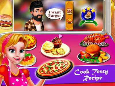 اسکرین شات بازی Indian  Food Restaurant And  Cooking Game 1