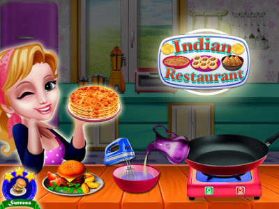 اسکرین شات بازی Indian  Food Restaurant And  Cooking Game 2