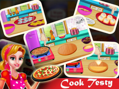 اسکرین شات بازی Indian  Food Restaurant And  Cooking Game 4