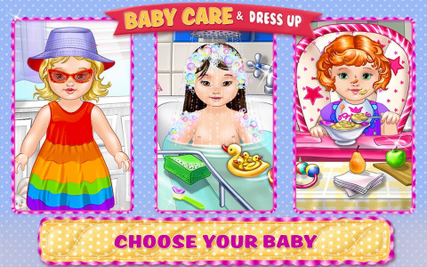 اسکرین شات بازی Baby Care & Dress Up Kids Game 5