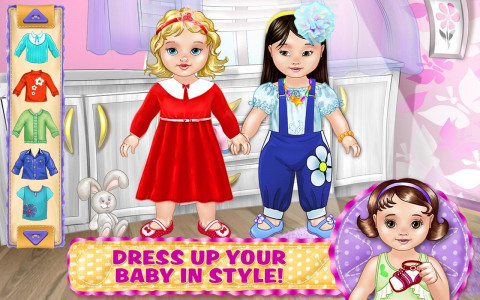 اسکرین شات بازی Baby Care & Dress Up Kids Game 1