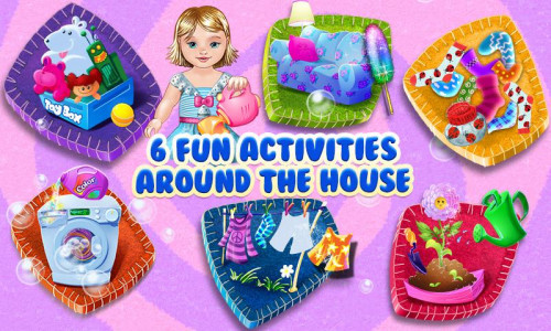 اسکرین شات بازی Baby Home Adventure Kids' Game 1
