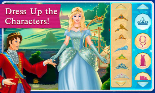 اسکرین شات برنامه Cinderella Dress Up & Story 8