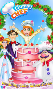 اسکرین شات بازی Clumsy Chef Wedding Cake 1
