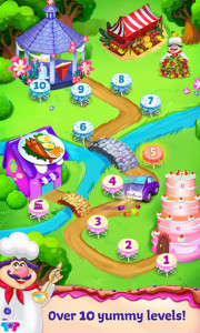 اسکرین شات بازی Clumsy Chef Wedding Cake 3