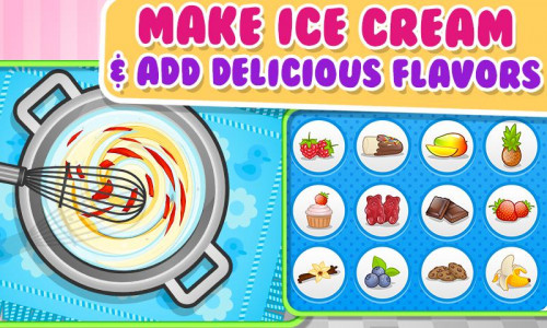 اسکرین شات بازی Ice Cream Maker Crazy Chef 3