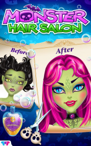 اسکرین شات بازی Monster Hair Salon 1