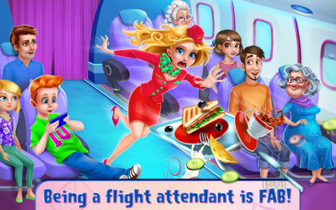 اسکرین شات بازی Sky Girls - Flight Attendants 5