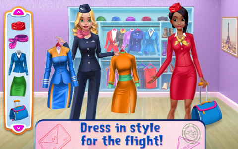 اسکرین شات بازی Sky Girls - Flight Attendants 1