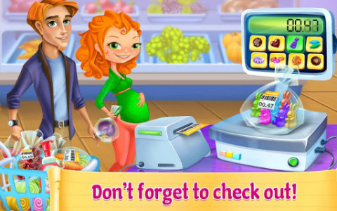 اسکرین شات بازی Supermarket Girl 3