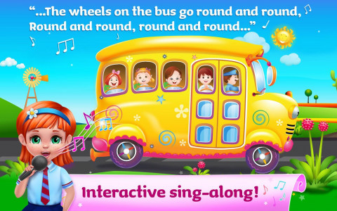اسکرین شات برنامه The Wheels On The Bus Musical 1