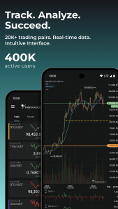 اسکرین شات 1 برنامه TabTrader: Crypto Terminal