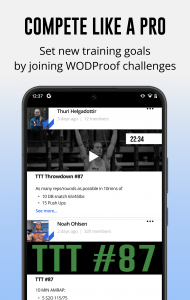 اسکرین شات برنامه WODProof - HIIT Interval Timer 4
