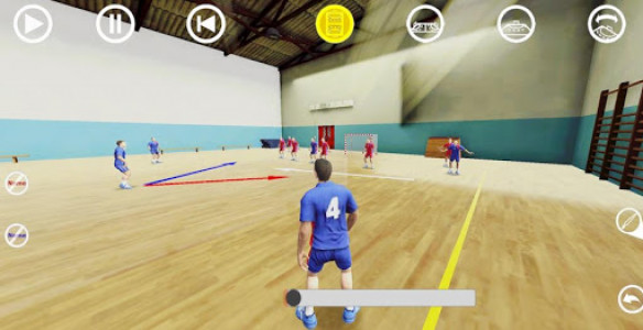 اسکرین شات برنامه Handball 3D Tactic 8