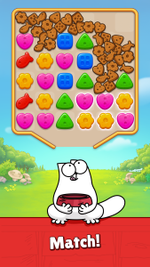 اسکرین شات 1 بازی Simon's Cat Match!