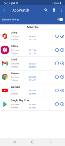 اسکرین شات 1 برنامه Appwatch - Pop Up Ads Removal