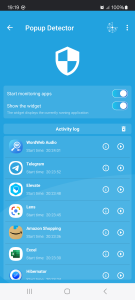 اسکرین شات برنامه Popup Detector pop ads remover 1
