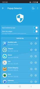 اسکرین شات برنامه Popup Ads Detector And Remover 1