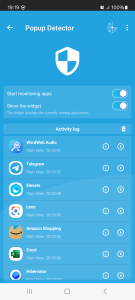اسکرین شات 1 برنامه Popup Ads Detector And Remover