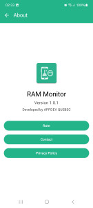 اسکرین شات 4 برنامه RAM Monitor Memory - Stop Apps