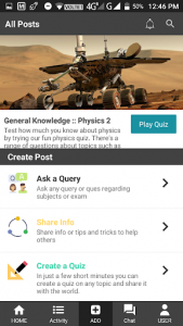 اسکرین شات برنامه Quiz Maker/Test Creator and Share :MarksPlus 3