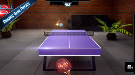 اسکرین شات بازی Table Tennis 3D Live Ping Pong 2