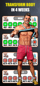 اسکرین شات 2 برنامه Home Workout - Fitness Coach