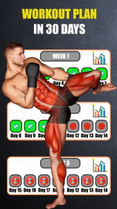 اسکرین شات برنامه Kickboxing - Fitness Workout 2