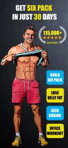 اسکرین شات برنامه Six Pack in 30 Days 1
