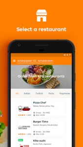 اسکرین شات برنامه Thuisbezorgd.nl - Order food online 2