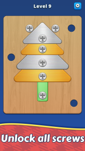 اسکرین شات 1 بازی Take Off Bolts: Screw Puzzle