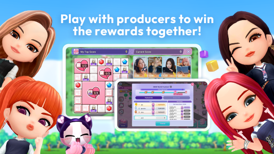 اسکرین شات 1 بازی BLACKPINK THE GAME