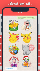 اسکرین شات برنامه XOXO Stickers - WASticker 2024 8