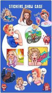 اسکرین شات برنامه XOXO Stickers - WASticker 2024 4