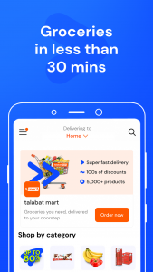 اسکرین شات برنامه talabat: Food, grocery & more 5