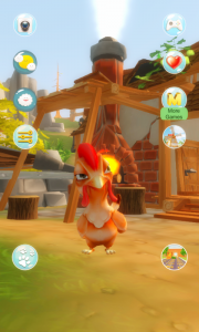 اسکرین شات 1 بازی My Talking Chicken