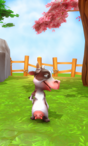 اسکرین شات 3 بازی My Talking Cow