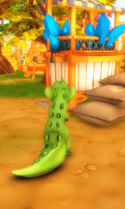 اسکرین شات 1 بازی My Talking Crocodile