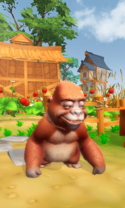 اسکرین شات 3 بازی My Talking Gorilla