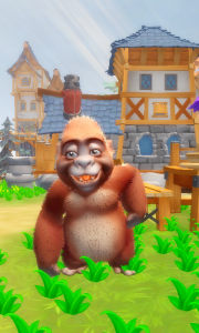 اسکرین شات 2 بازی My Talking Gorilla