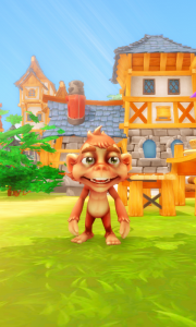 اسکرین شات 2 بازی Talking Monkey