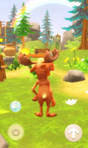 اسکرین شات 1 بازی My Talking Moose