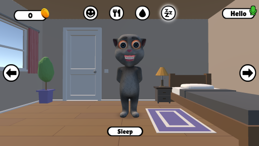 اسکرین شات 4 بازی Talking Thomas – Virtual Pet