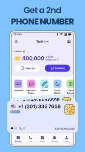 اسکرین شات 4 برنامه TextNum - Text Phone Number