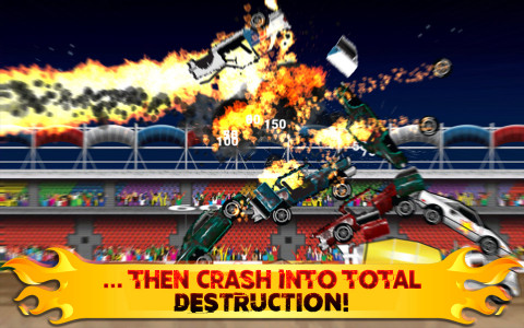 اسکرین شات بازی Crash Cars: Demolition Derby 3