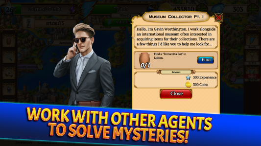 اسکرین شات بازی Hidden Object: Mystery Pursuit 3